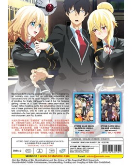 ENG DUB * OTOME GAME SEKAI WA MOB NI KIBISHII SEKAI DESU SEASON 1+2 VOL.1-24 END